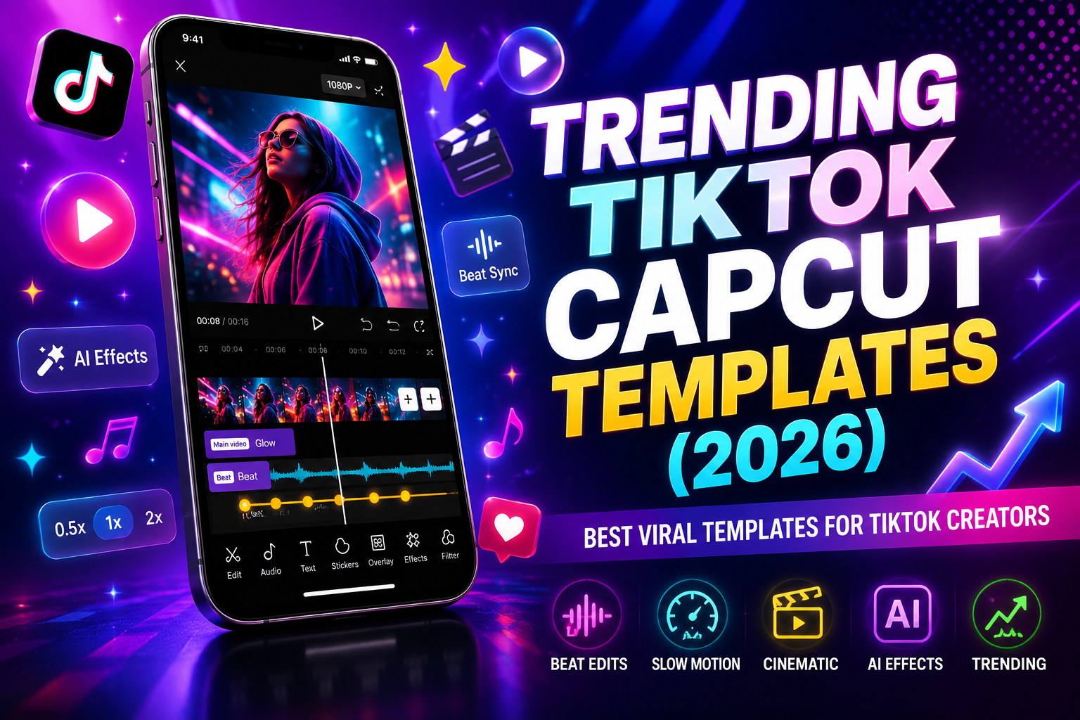 Trending TikTok CapCut Templates 2026