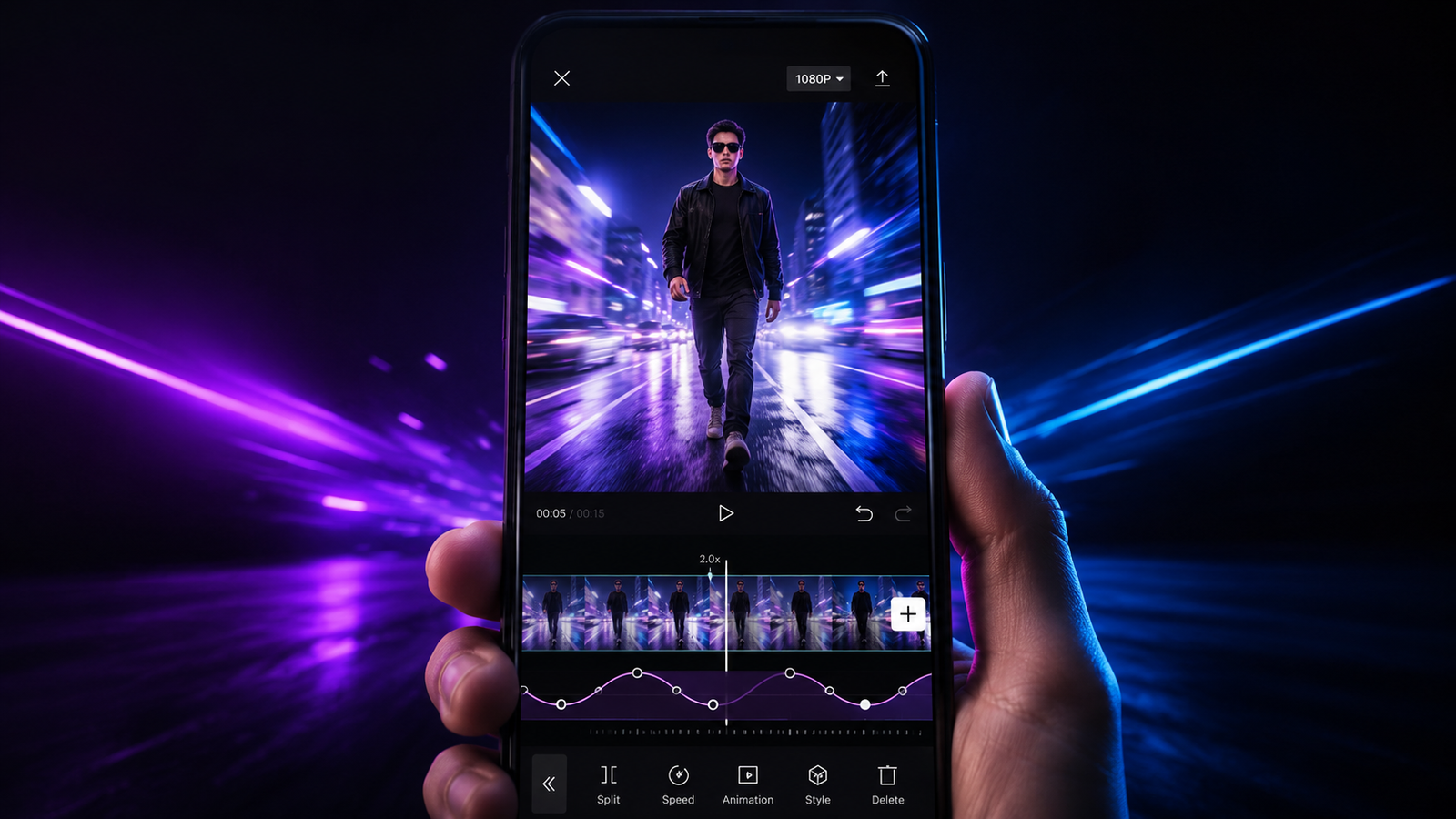 Velocity CapCut template free smooth velocity edit link 2026