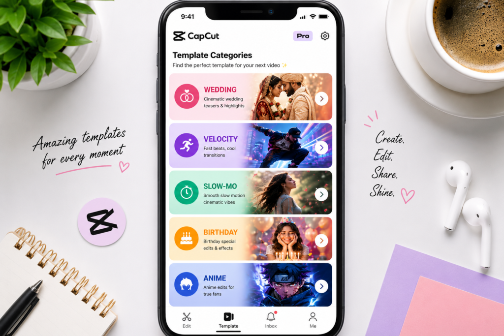 How to use any CapCut template step by step guide